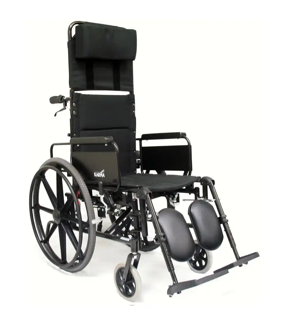 KM-5000 Reclining Wheelchair – Ultra Lightweight with T6 Aluminum